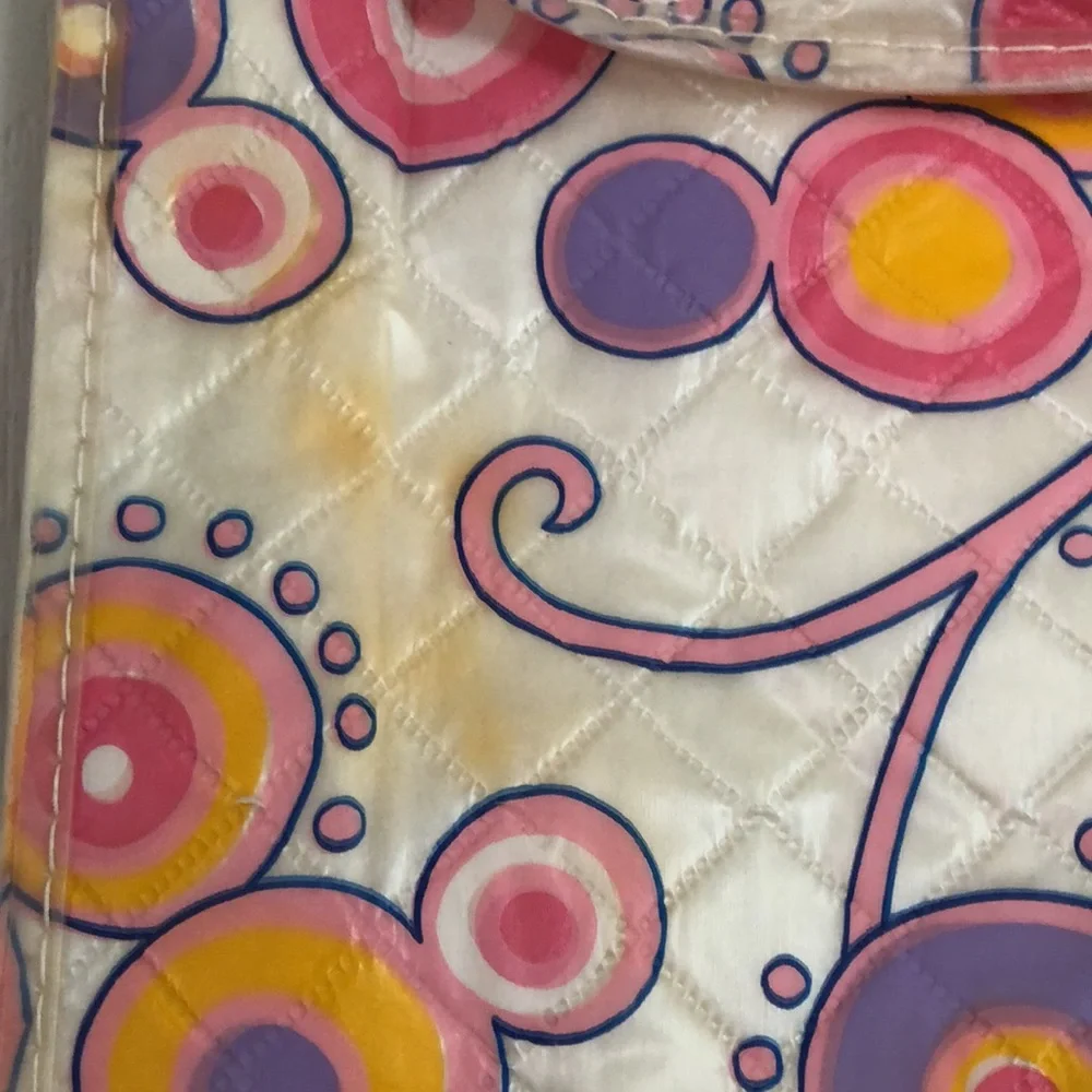 Colorful spring Swirl Patterned Hosiery Lingerie bag